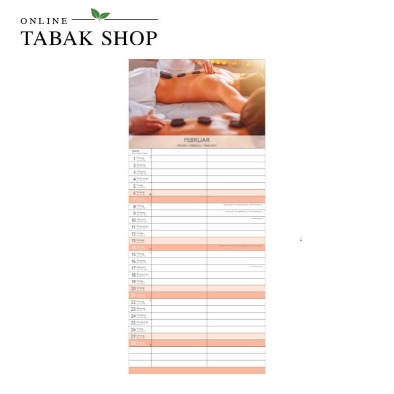 Glücksmomente für dich und mich (Wandkalender) Februar