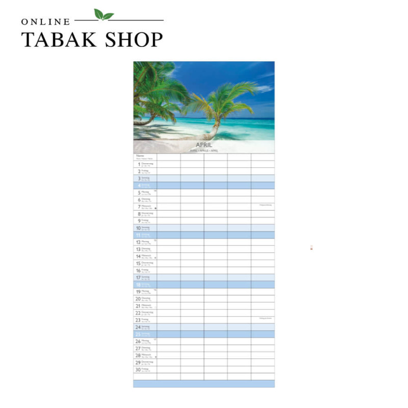 Traumziele für deine Seele (Wandkalender) April