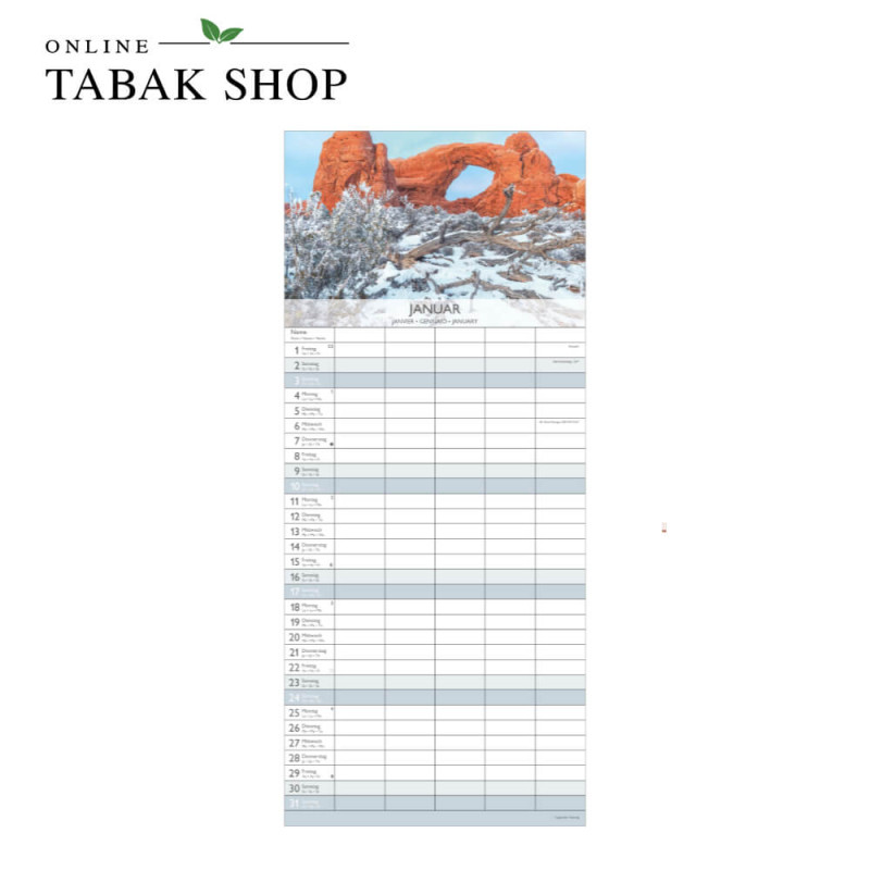 Traumziele für deine Seele (Wandkalender) Januar