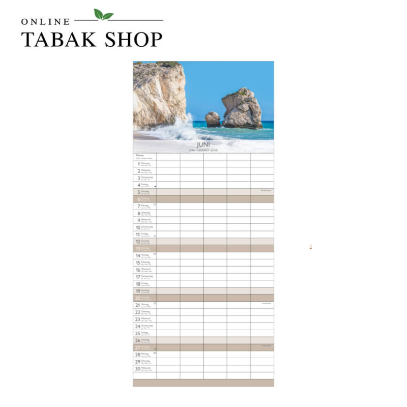 Traumziele für deine Seele (Wandkalender) Juni