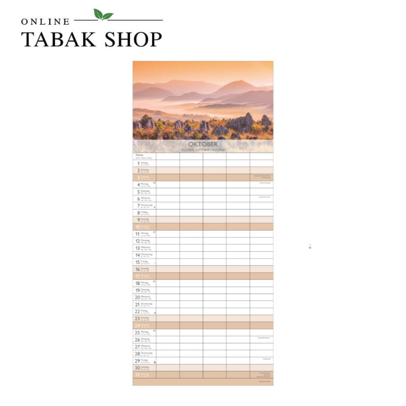 Traumziele für deine Seele (Wandkalender) Oktober