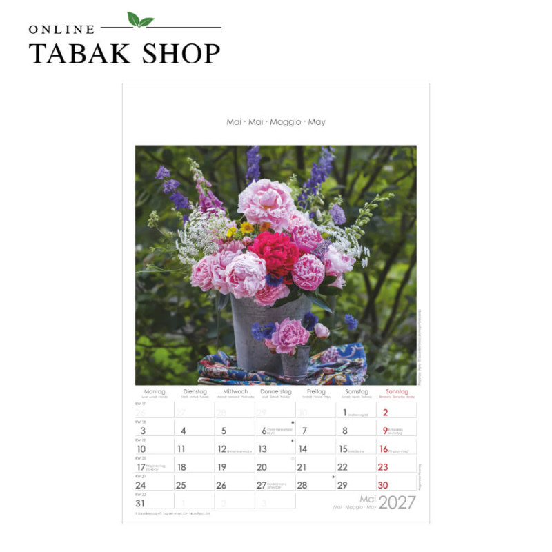 Blumen (Wandkalender) Mai