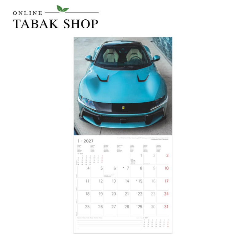 High Speed (Wandkalender) Januar