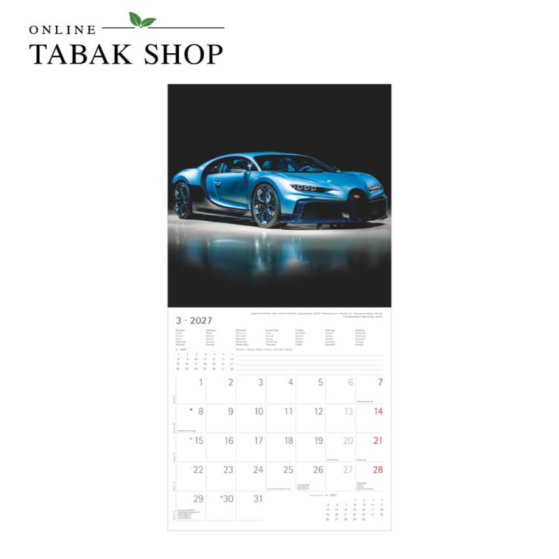 High Speed (Wandkalender) März