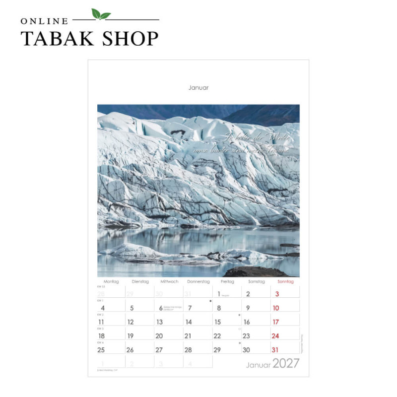 Auszeit für die Seele (Wandkalender) Januar