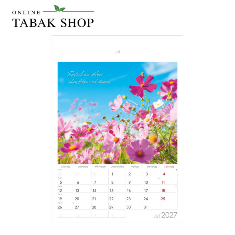 Auszeit für die Seele (Wandkalender) Juli