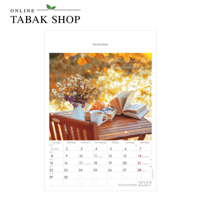 Auszeit für die Seele (Wandkalender) November