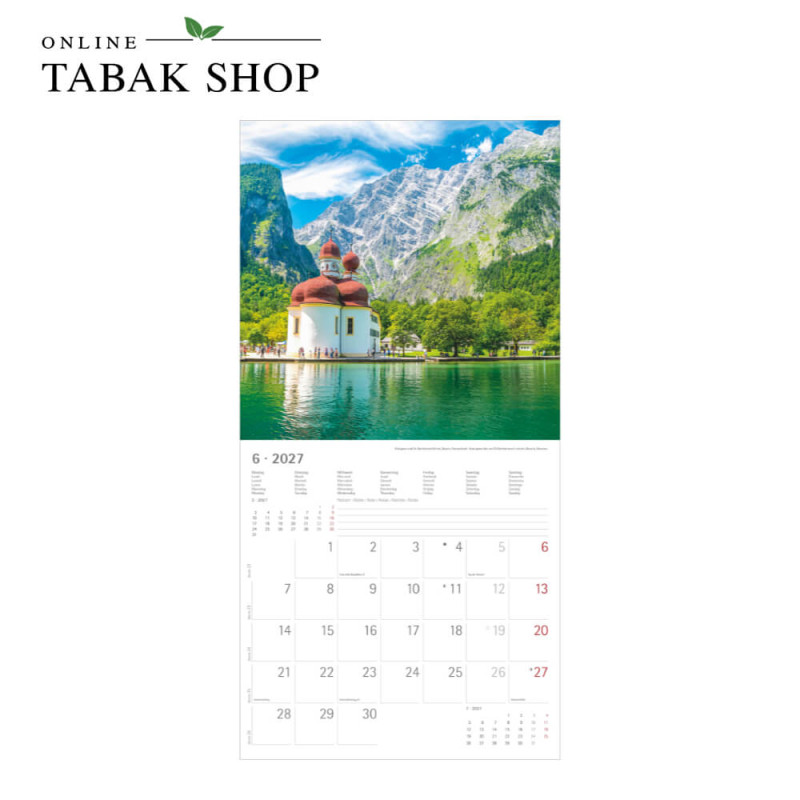 Alpen (Wandkalender) Juni