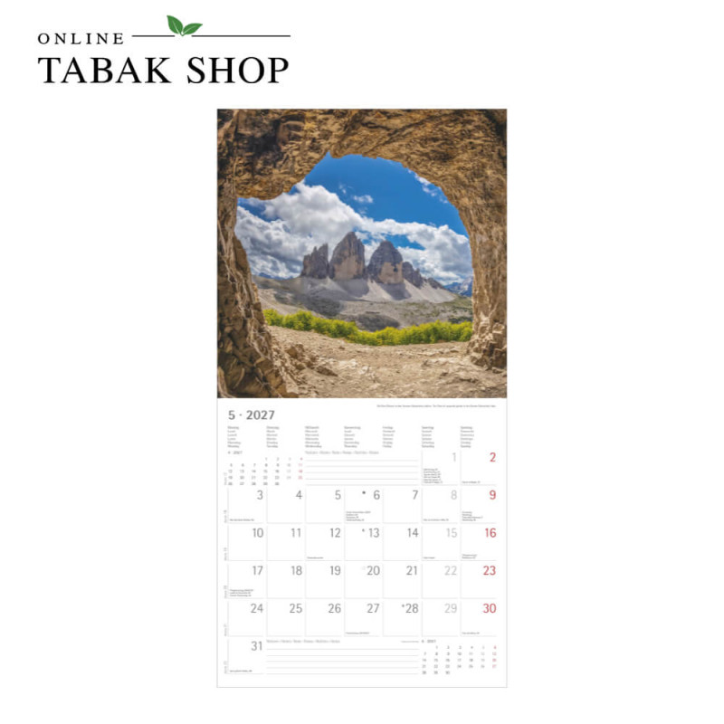 Alpen (Wandkalender) Mai