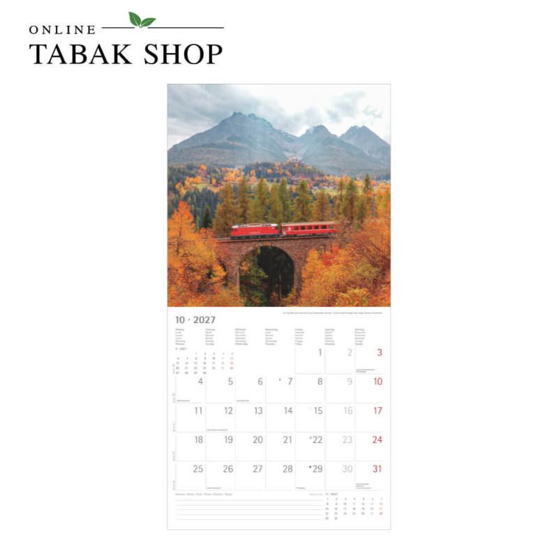 Alpen (Wandkalender) Oktober