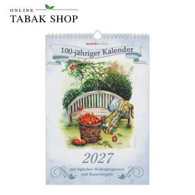 Alpha Edition 100-jähriger Kalender 2027 Wandkalender