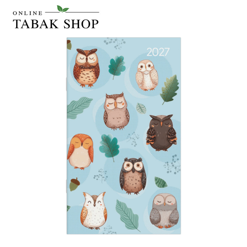 Miniplaner Style Eulen (Taschenkalender)