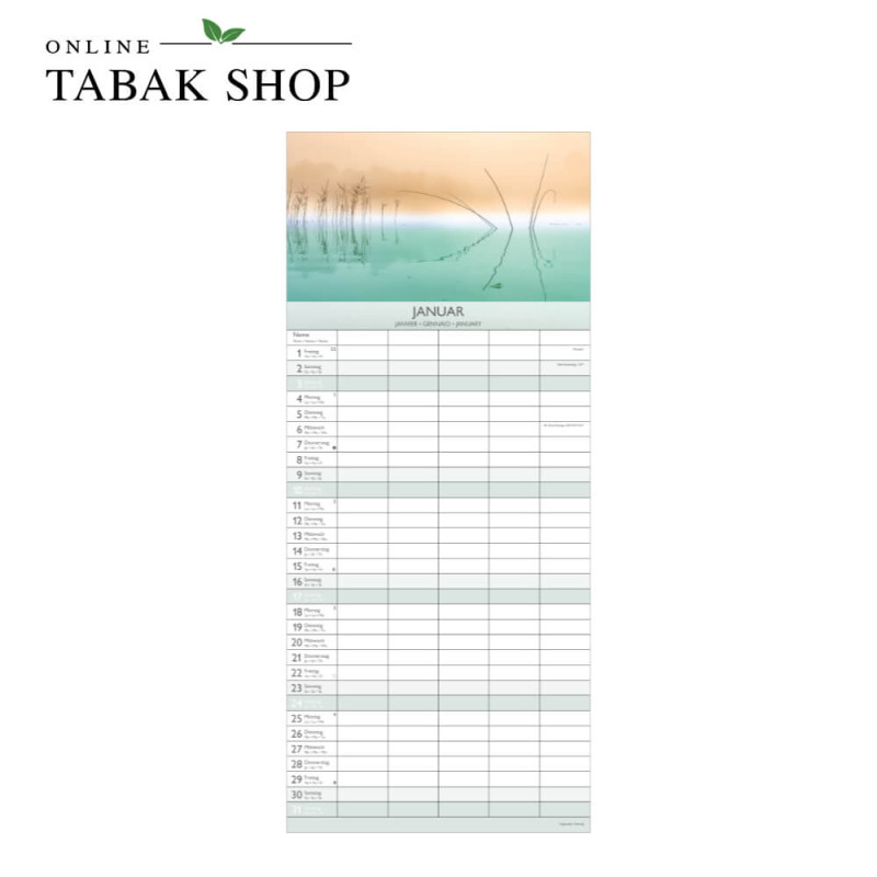 Zen (Wandkalender) Januar