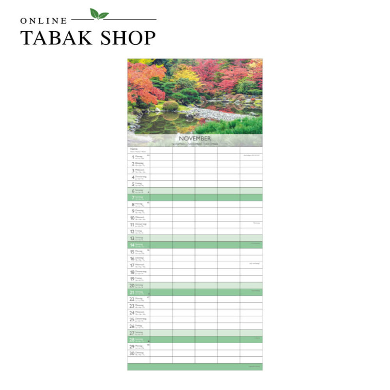 Zen (Wandkalender) November