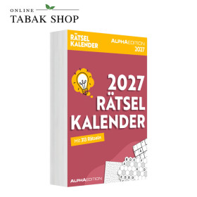 Alpha Edition Rätselkalender 2027 Tagesabreißkalender