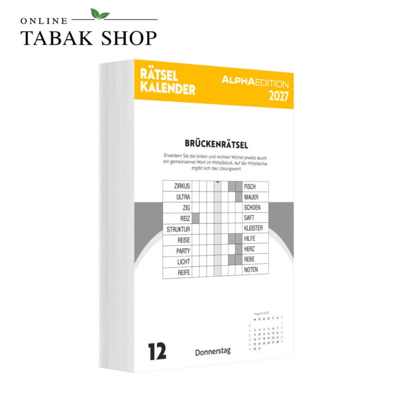 Rätselkalender (Abreißkalender) Vorschau