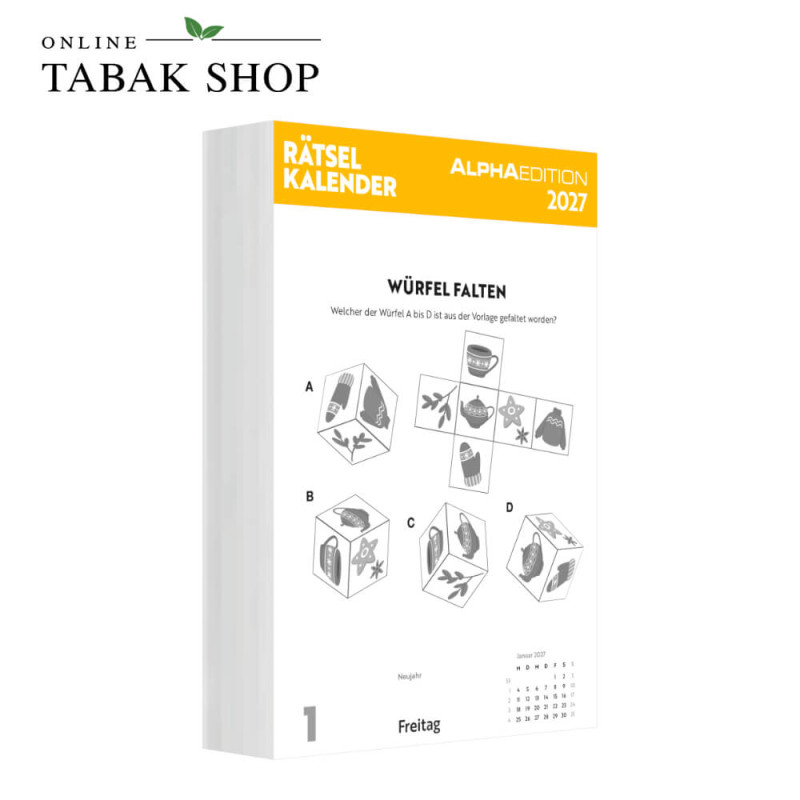 Rätselkalender (Abreißkalender) Vorschau