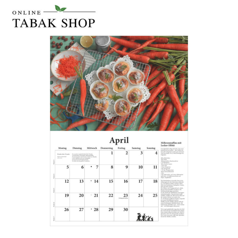 DuMonts neuer Küchenkalender (Broschürenkalender) April