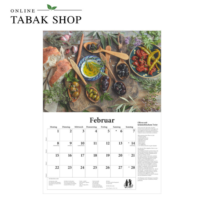 DuMonts neuer Küchenkalender (Broschürenkalender) Februar
