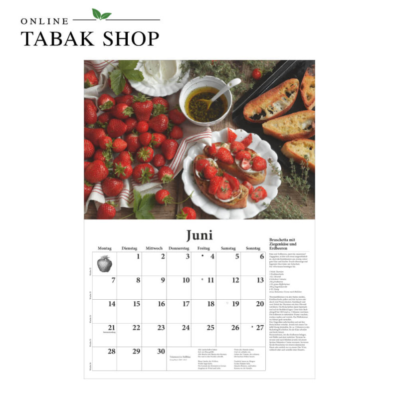DuMonts neuer Küchenkalender (Broschürenkalender) Juni