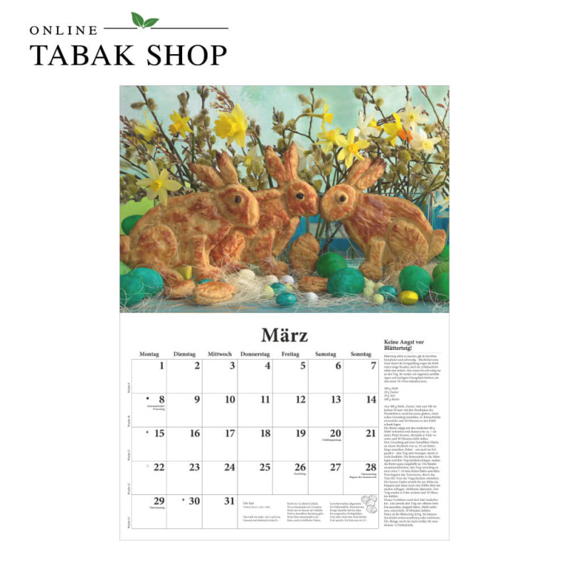 DuMonts neuer Küchenkalender (Broschürenkalender) März