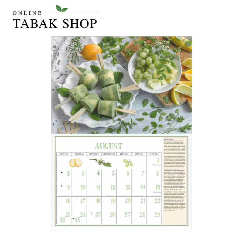 DuMonts Aromatische Kräuter (Broschürenkalender) August