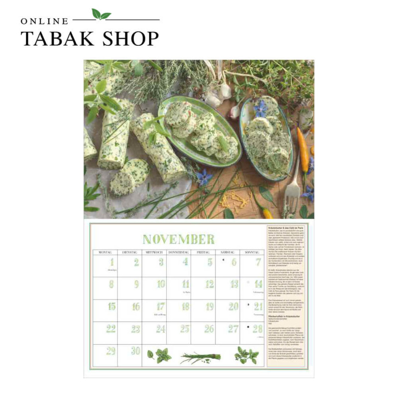 DuMonts Aromatische Kräuter (Broschürenkalender) November
