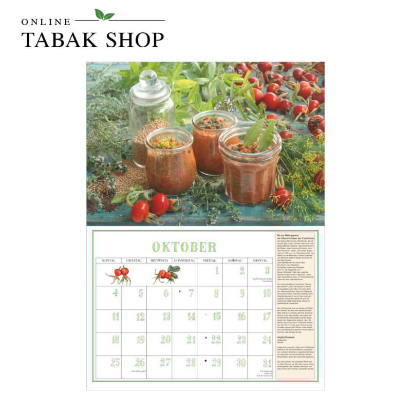 DuMonts Aromatische Kräuter (Broschürenkalender) Oktober