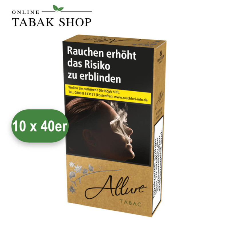Allure Tabac Zigaretten Super Slim 3XL (10x40 Stück)