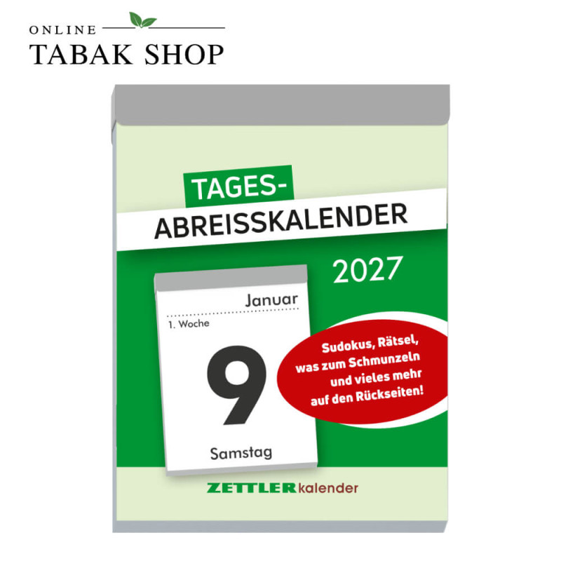 Tagesabreißkalender XL (Abreißkalender)