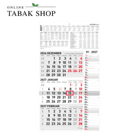 Zettler Kalender 2027 3-Monatskalender Kombi