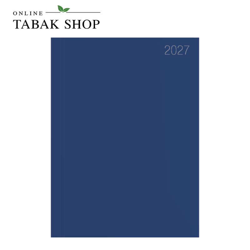 Taschenkalender 1T/1S Zettler farblich sortiert (Taschenkalender) Blau