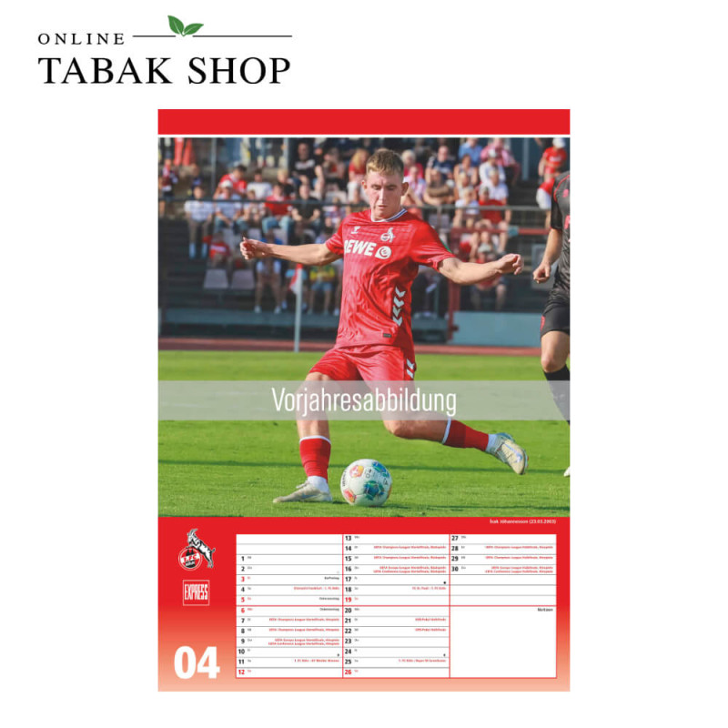 1. FC Köln (Wandkalender) April