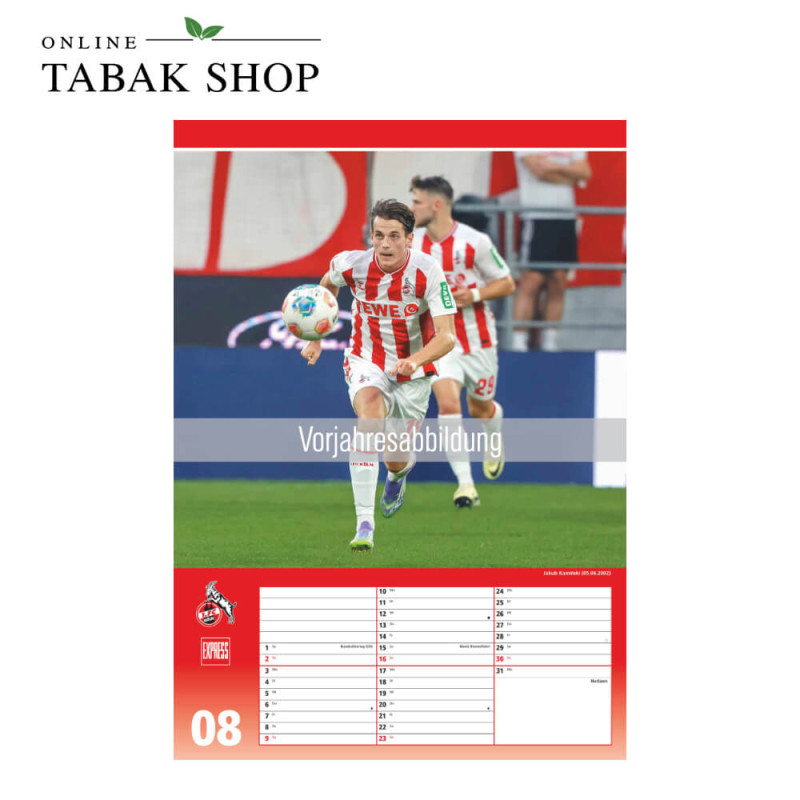 1. FC Köln (Wandkalender) August