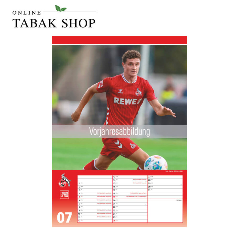 1. FC Köln (Wandkalender) Juli