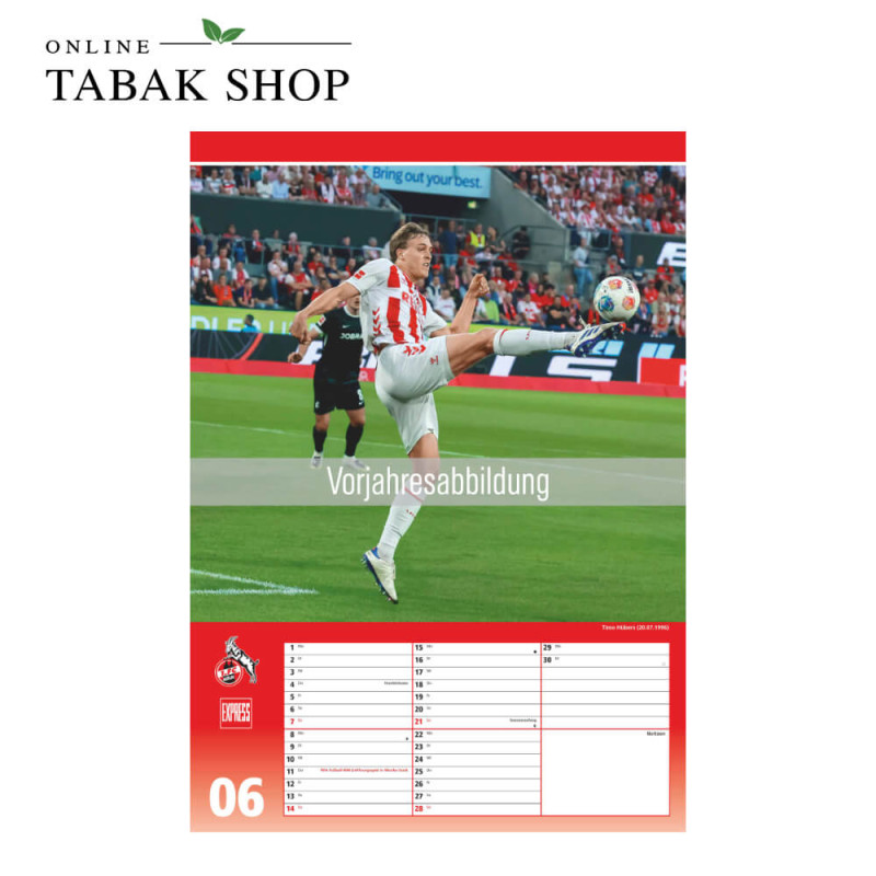1. FC Köln (Wandkalender) Juni