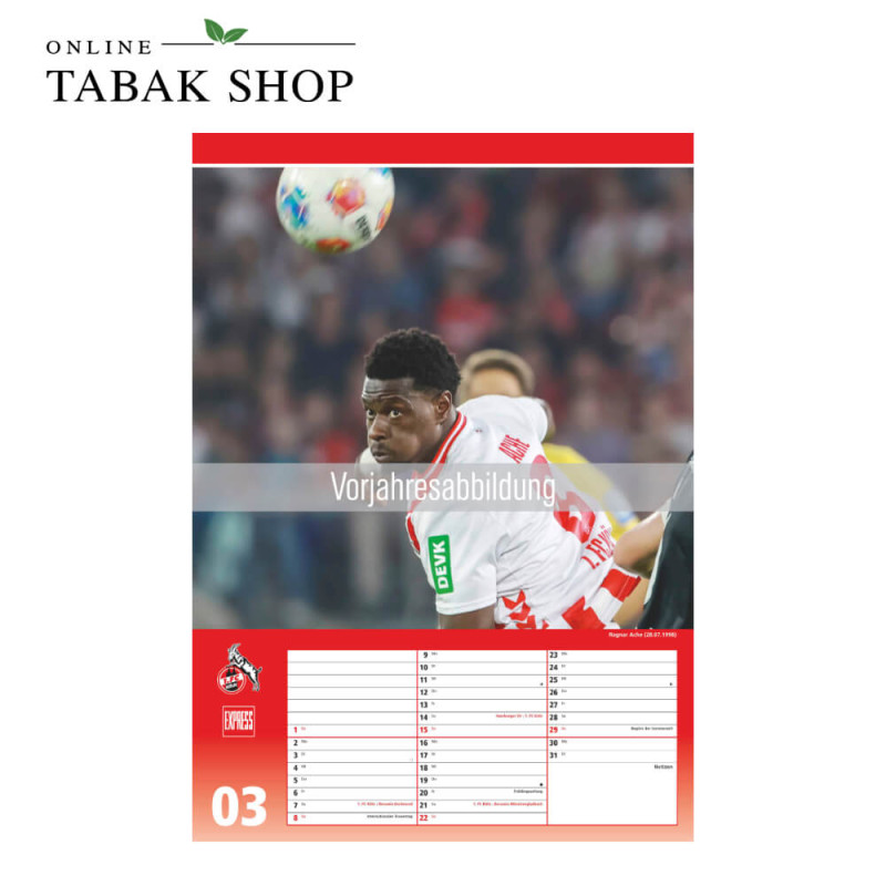 1. FC Köln (Wandkalender) März