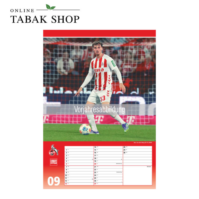 1. FC Köln (Wandkalender) September