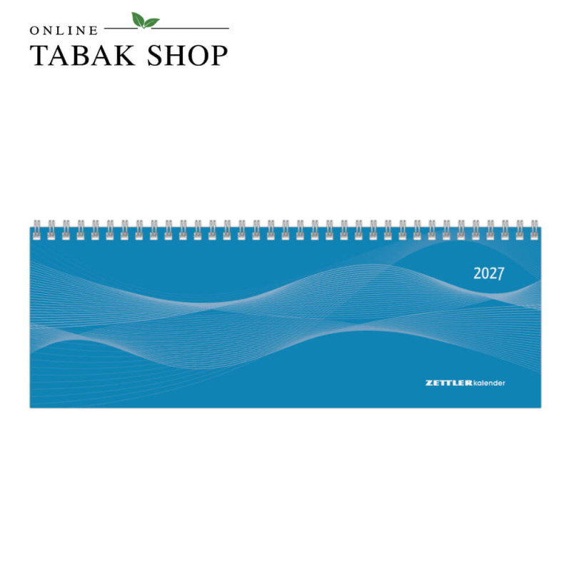 Tisch-Querkalender Profi blau (Tischkalender)