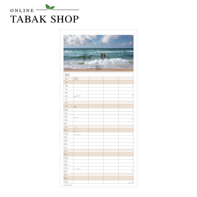 Alpha Edition Seeblicke Kalender 2027 Mai