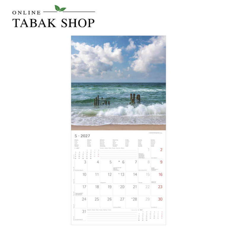 Alpha Edition Seeblicke 2027 Wandkalender Mai