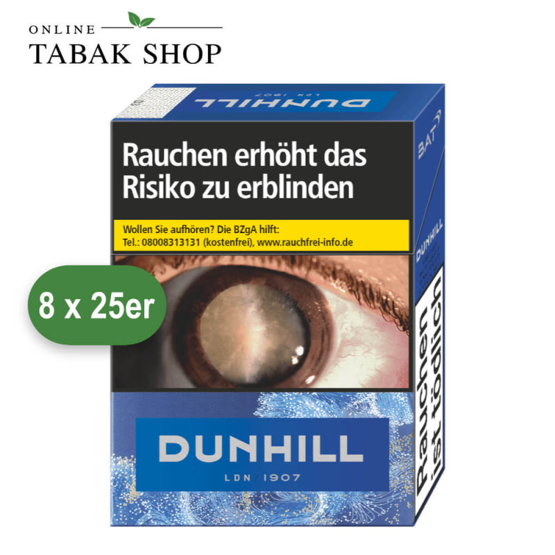 DUNHILL Blue Zigaretten Giga (8x25 Stück)