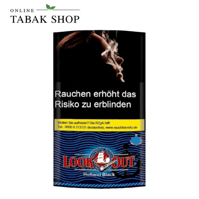 LOOK OUT Holland Black Tabak Pouch 50g