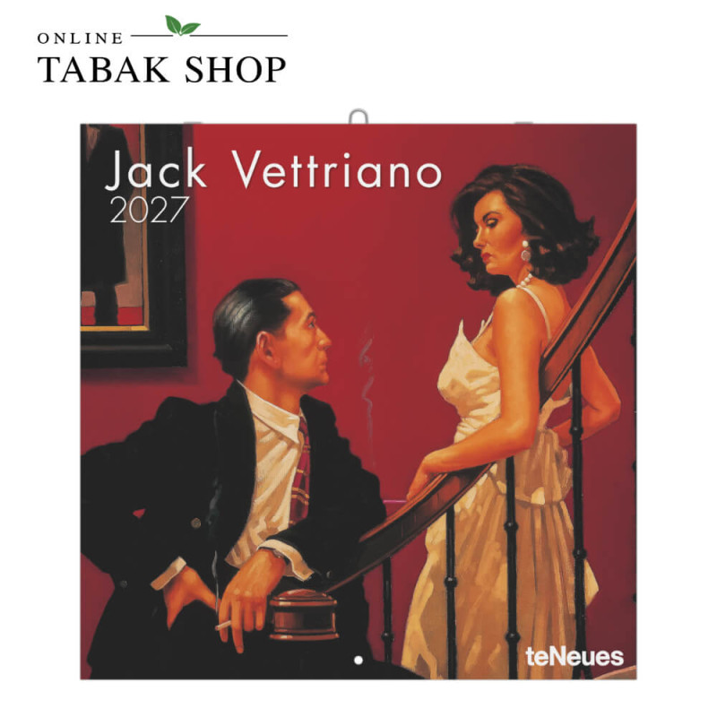teNeues Jack Vettriano Kalender 2027 mit Kunstdrucken