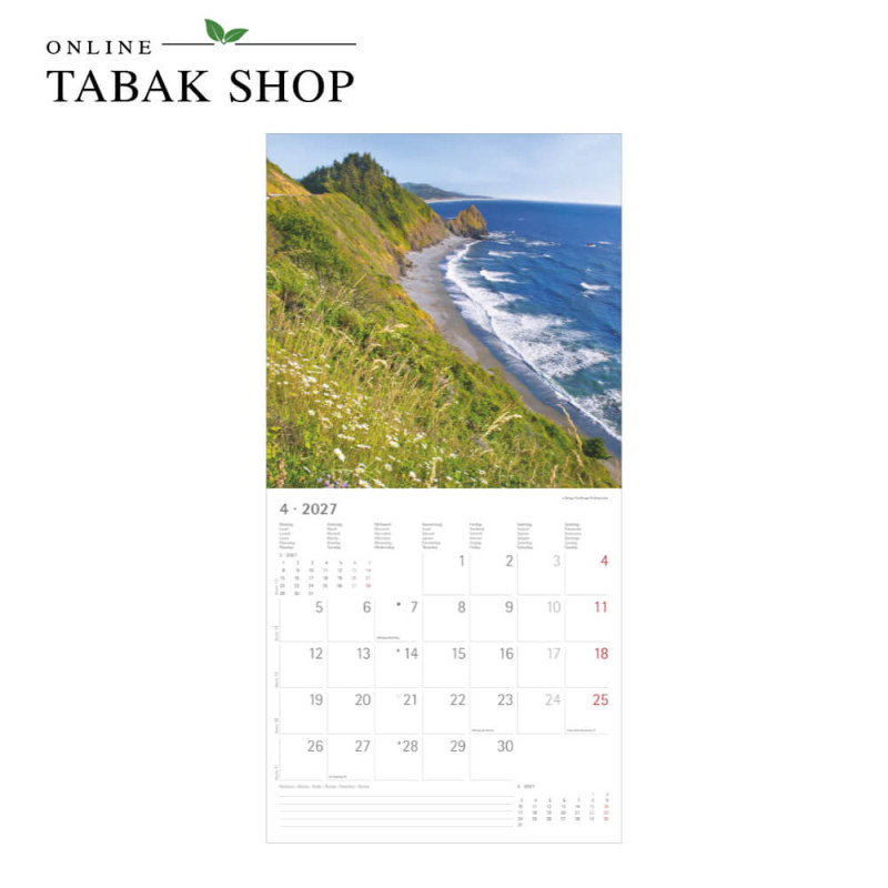 Alpha Edition Summer Dreams Kalender 2027 als Wandkalender April