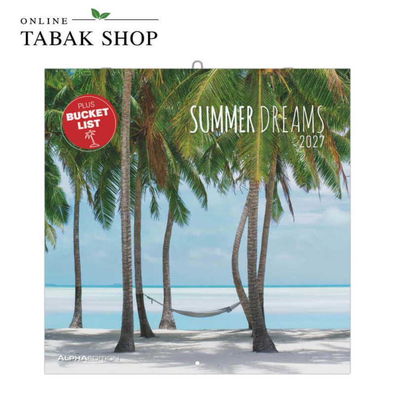 Alpha Edition Summer Dreams Kalender 2027 als Wandkalender