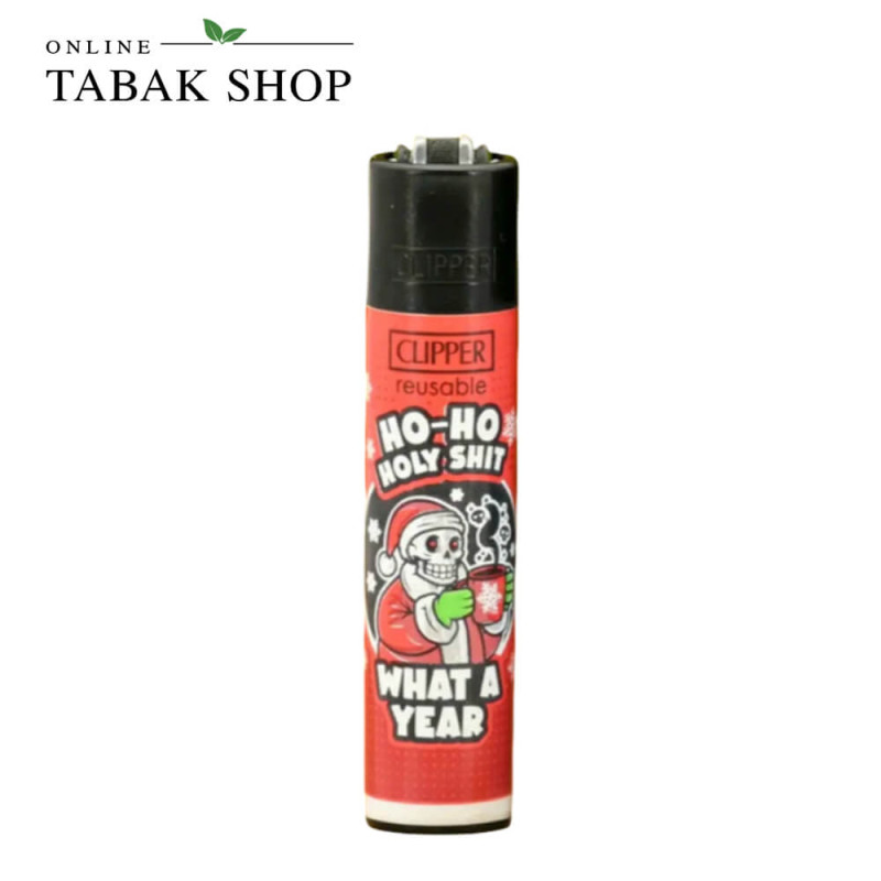 CLIPPER X-Mas Slogan 2 - Feuerzeuge 4er Set