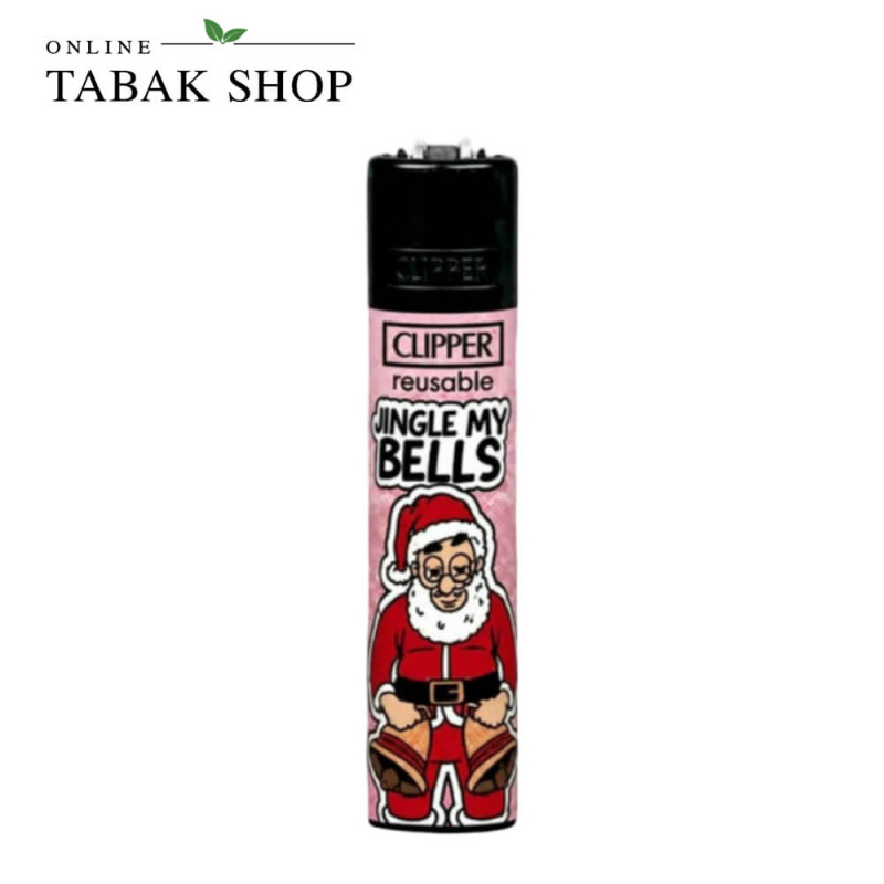 CLIPPER Classic Naughty Santa 2 - Feuerzeuge 4er Set
