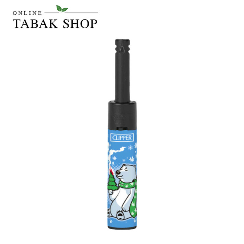 Clipper Mini Tube 420 Winter 2 – Stabfeuerzeuge Set (4er-Pack)