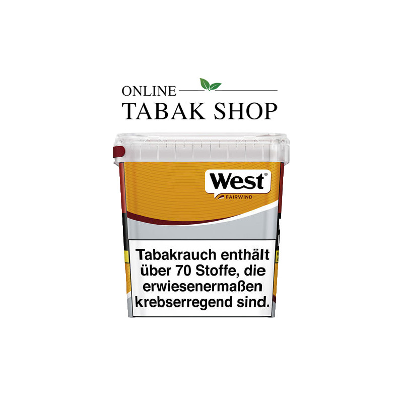 West Yellow Tabak 265g Eimer